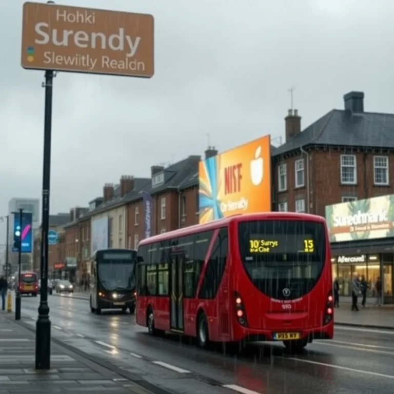 Surrey Braces for 21-Hour Torrential Downpour