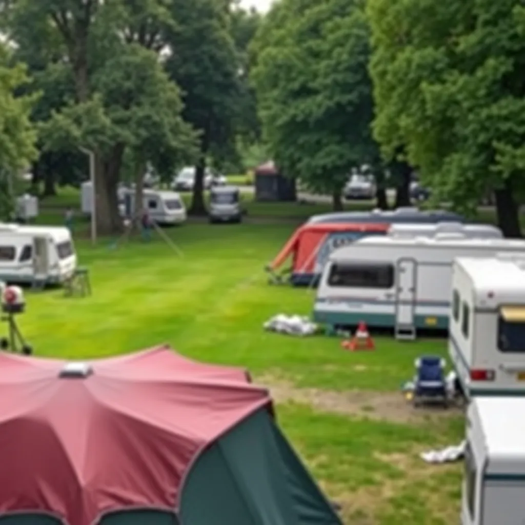 Surrey Park Sees Unauthorised Traveller Encampment