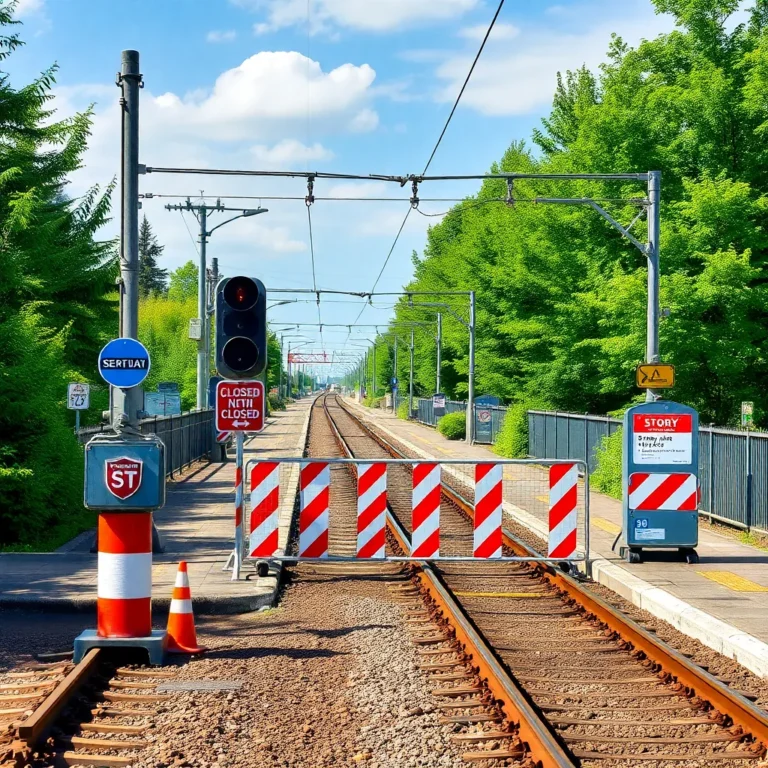 Surrey Rail Upgrades: 9 Crossings Closed for 6 Weeks