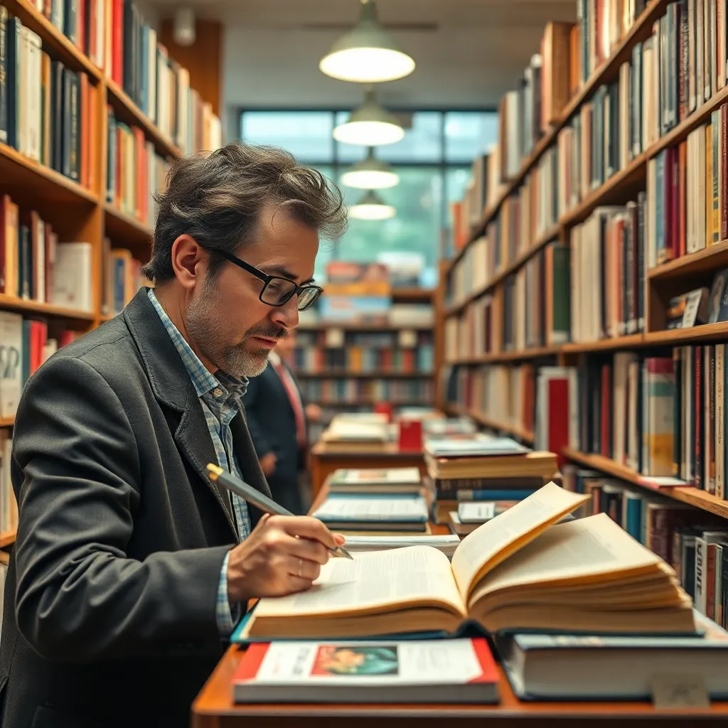 Author Pens 50,000-Word Novel in Bookshop