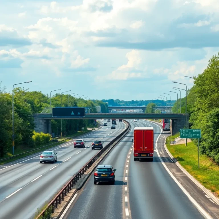 M25 Closure: Surrey HGV Fire Causes Major Motorway Diversion