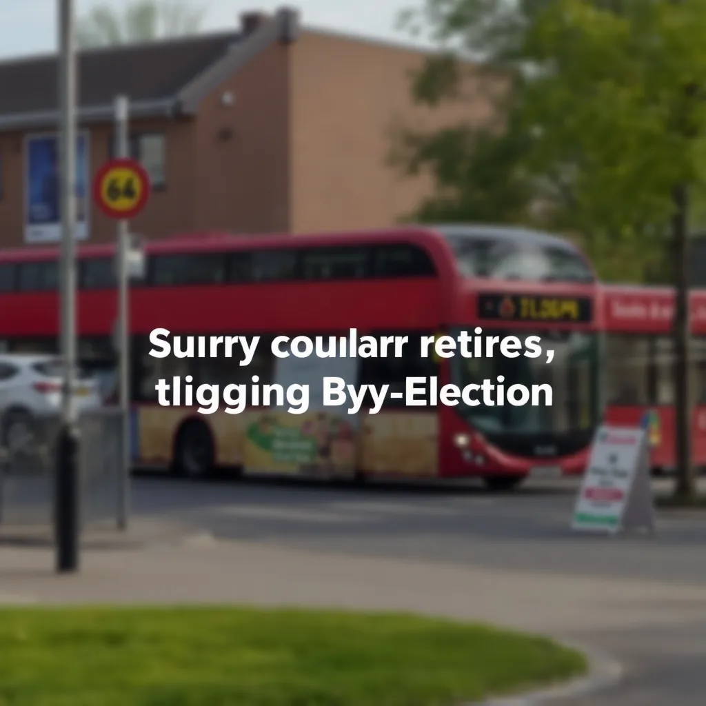 Surrey Councillor Retires, Triggering By-Election