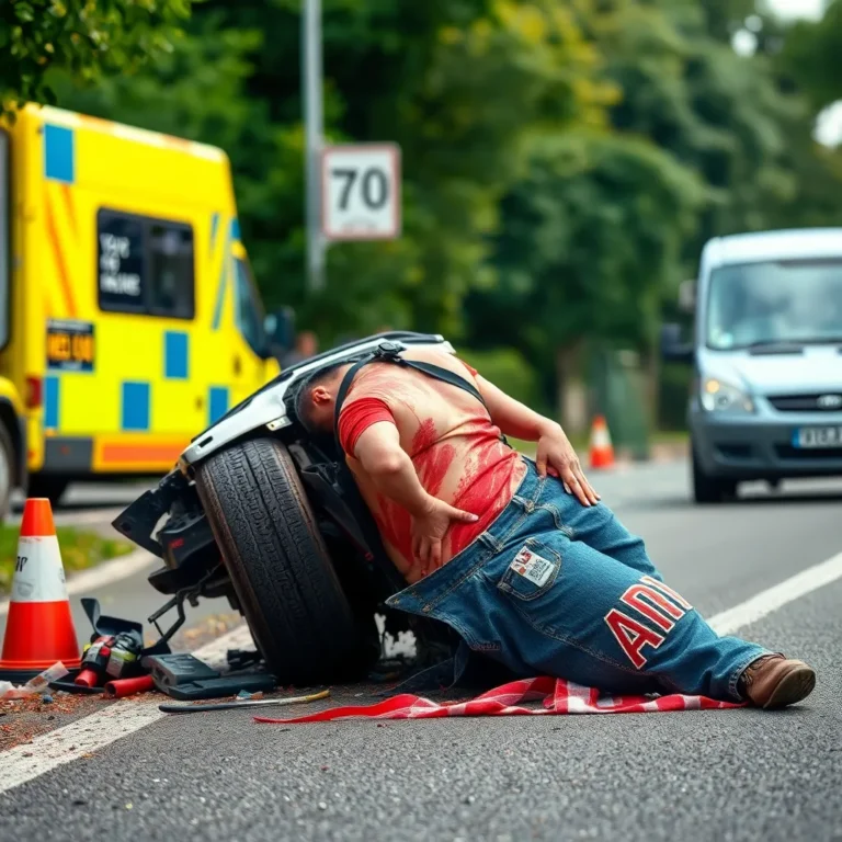 Guildford Road Collision: Woman Sustains Serious Injuries