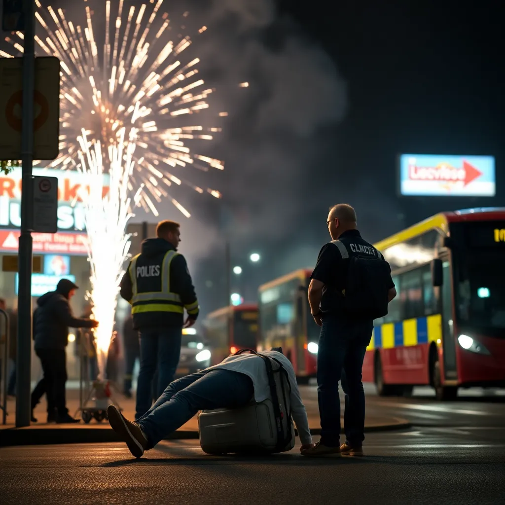 Man Critically Injured by Firework in Guildford Incident