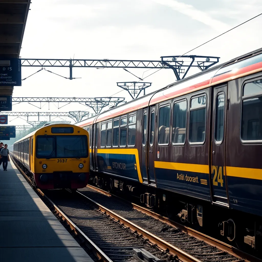 End of an Era: Surrey's Iconic Trains Depart