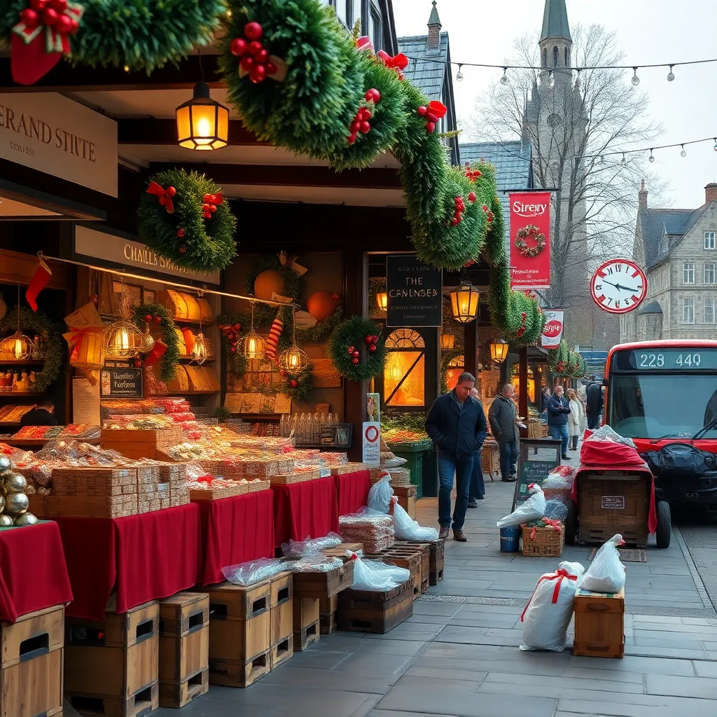 Surrey's Festive Season: Events & Market Preparations