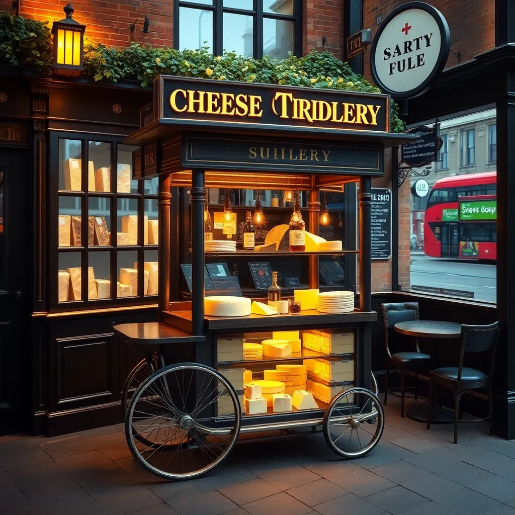 Surrey Pub Unveils Luxury Cheese Trolley Experience