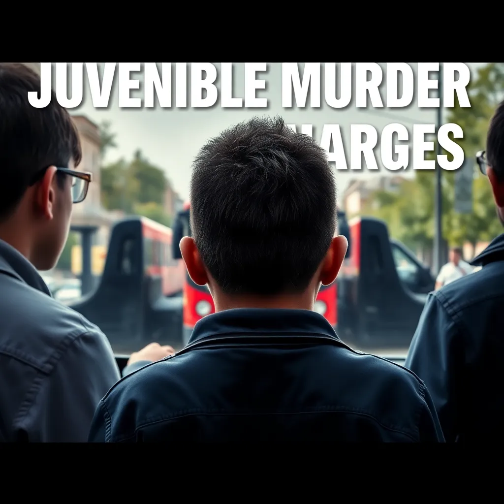Juvenile Murder Charges: Legal Proceedings Explained