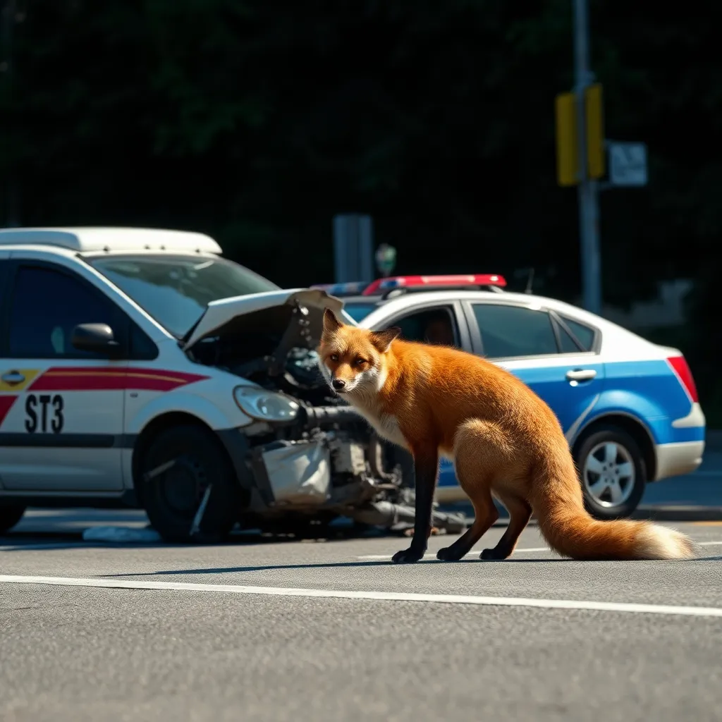 Surrey Driver Sentenced After Crash, Blamed Fox for Injuries