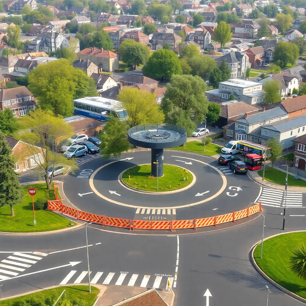Guildford Roundabout Removal: Year-Long Roadworks Begin
