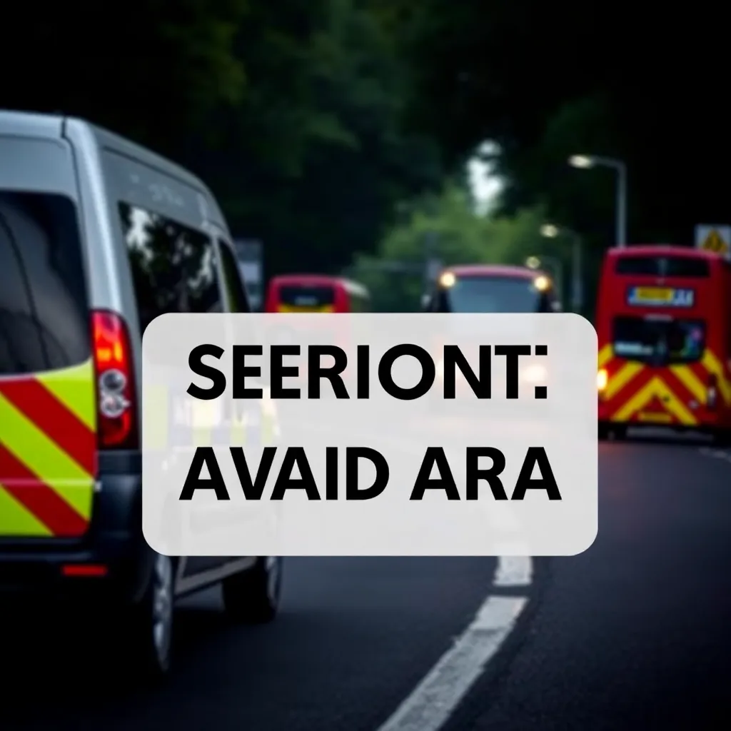 Cranleigh Traffic Alert: Serious Incident, Avoid Area