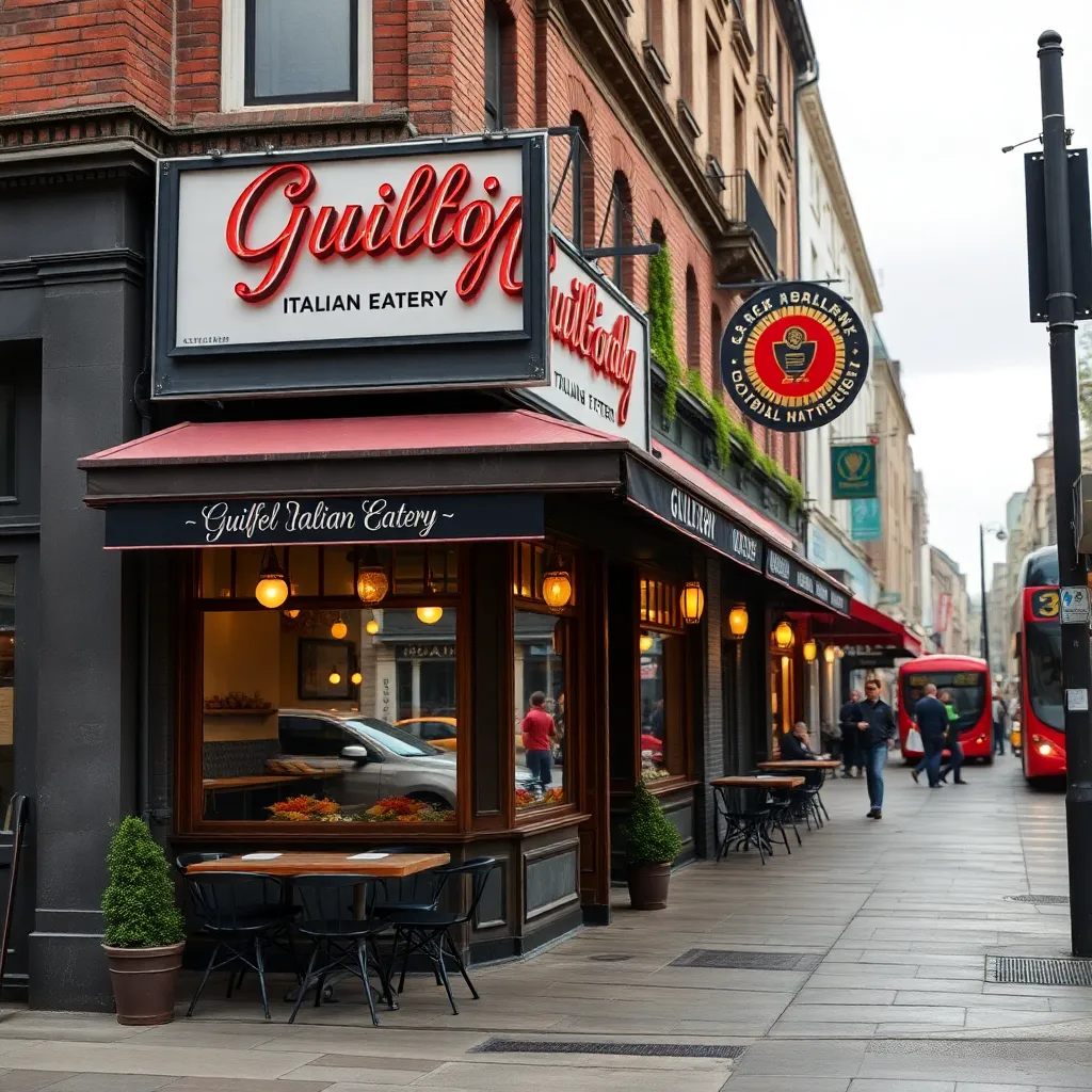 Guildford Italian Eatery Honored with Global Excellence Award