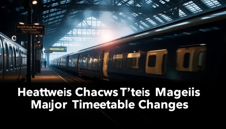 SURREY RAIL CHAOS: HEATWAVE TRIGGERS MAJOR TIMETABLE CHANGES