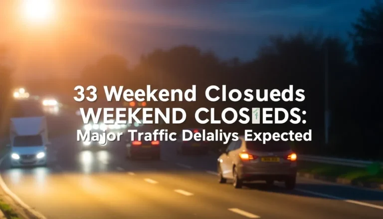 GUILDFORD A3 WEEKEND CLOSURES: MAJOR TRAFFIC DELAYS EXPECTED