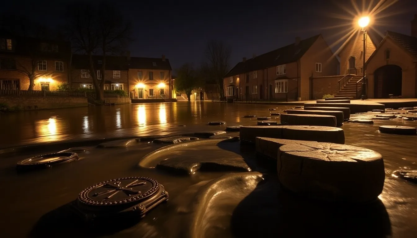GUILDFORD BIDS FAREWELL TO HISTORIC RIVER WEY STEPPING STONES
