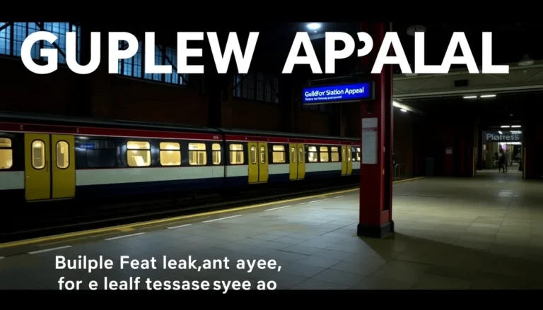GUILDFORD STATION APPEAL: POLICE RELEASE CCTV AFTER TEENAGER RAPED