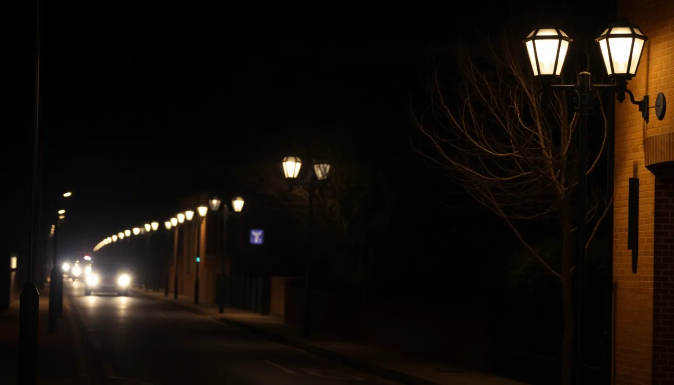 MERSTHAM DEMANDS RETURN OF STREET LIGHTS TO FIGHT OVERNIGHT CRIME