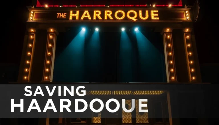 SAVING THE HARLEQUIN: HOPE FOR REDHILL'S BELOVED AT-RISK THEATRE