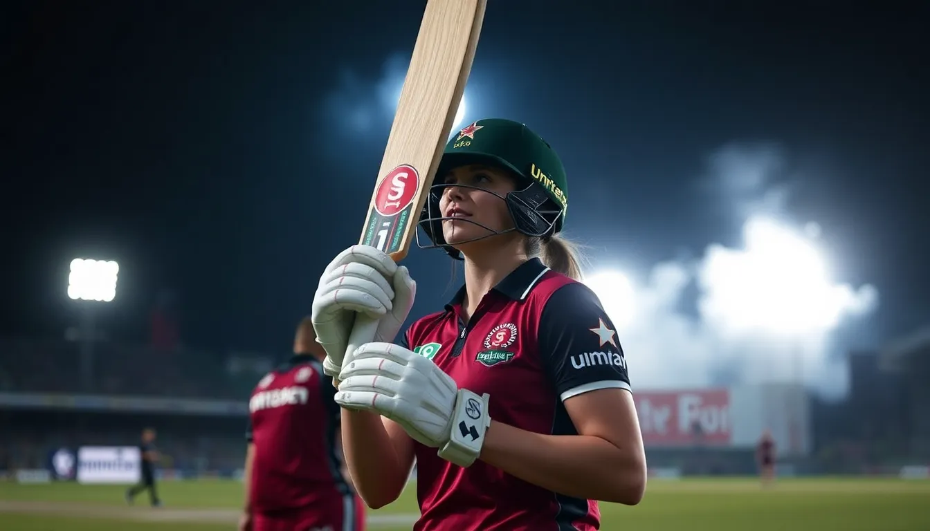 SURREY WOMEN GO TOP OF T20 BLAST AFTER DRAMATIC VICTORY