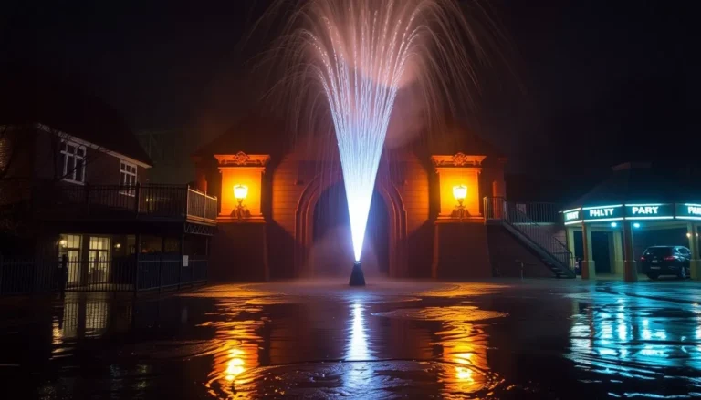 CHESSINGTON THEME PARK SHUT DOWN BY MAJOR WATER MAIN BURST