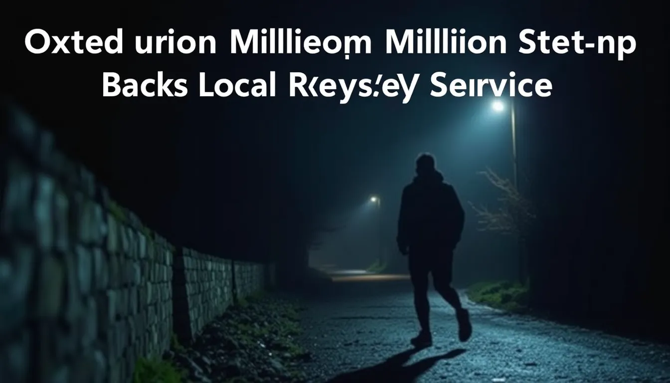 OXTED MAN'S MILLION-STEP CHALLENGE BACKS LOCAL RECOVERY SERVICE