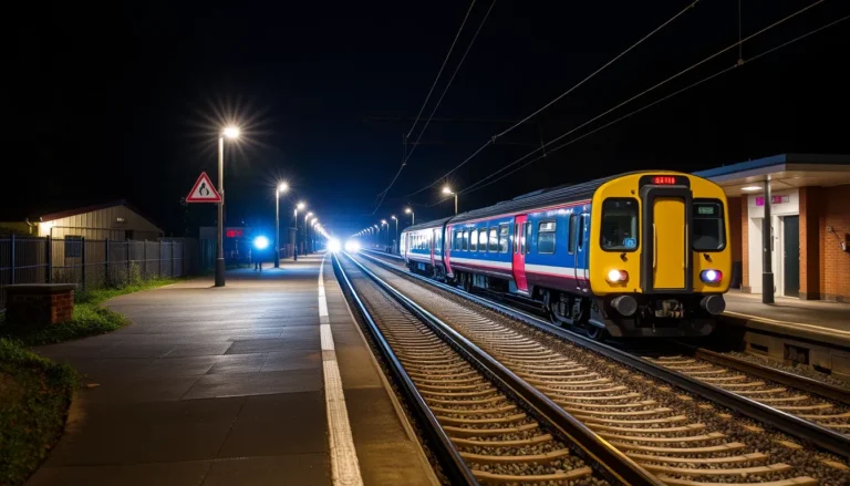RAILWAY LINE REOPENS AFTER TRACK REPAIRS BETWEEN OXTED AND UCKFIELD