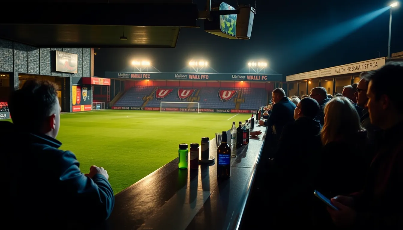 WALTON & HERSHAM FC FANS BOYCOTT MATCHDAY BAR OVER REVENUE ROW