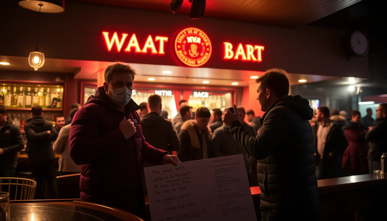 WALTON & HERSHAM FC FANS STAGE BAR BOYCOTT OVER REVENUE ROW
