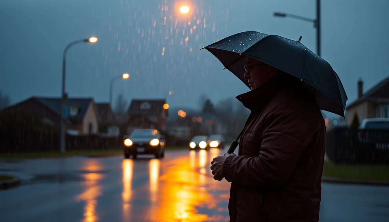 WEATHER TURNAROUND: RAIN AND COLD SNAP COMING TO SURREY