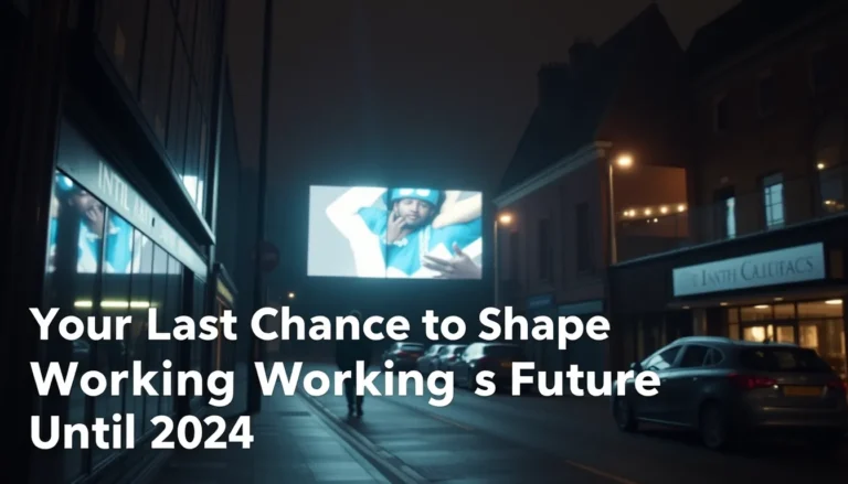 YOUR LAST CHANCE TO SHAPE WOKING'S FUTURE UNTIL 2044