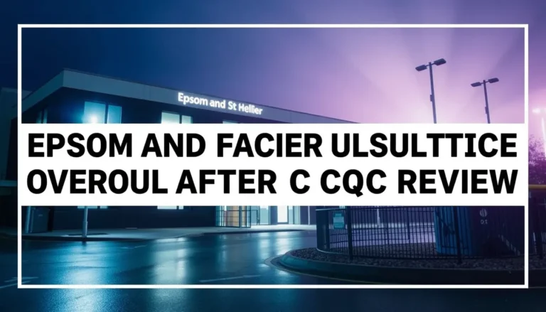 EPSOM AND ST HELIER HOSPITALS FACE CULTURE OVERHAUL AFTER CQC REVIEW