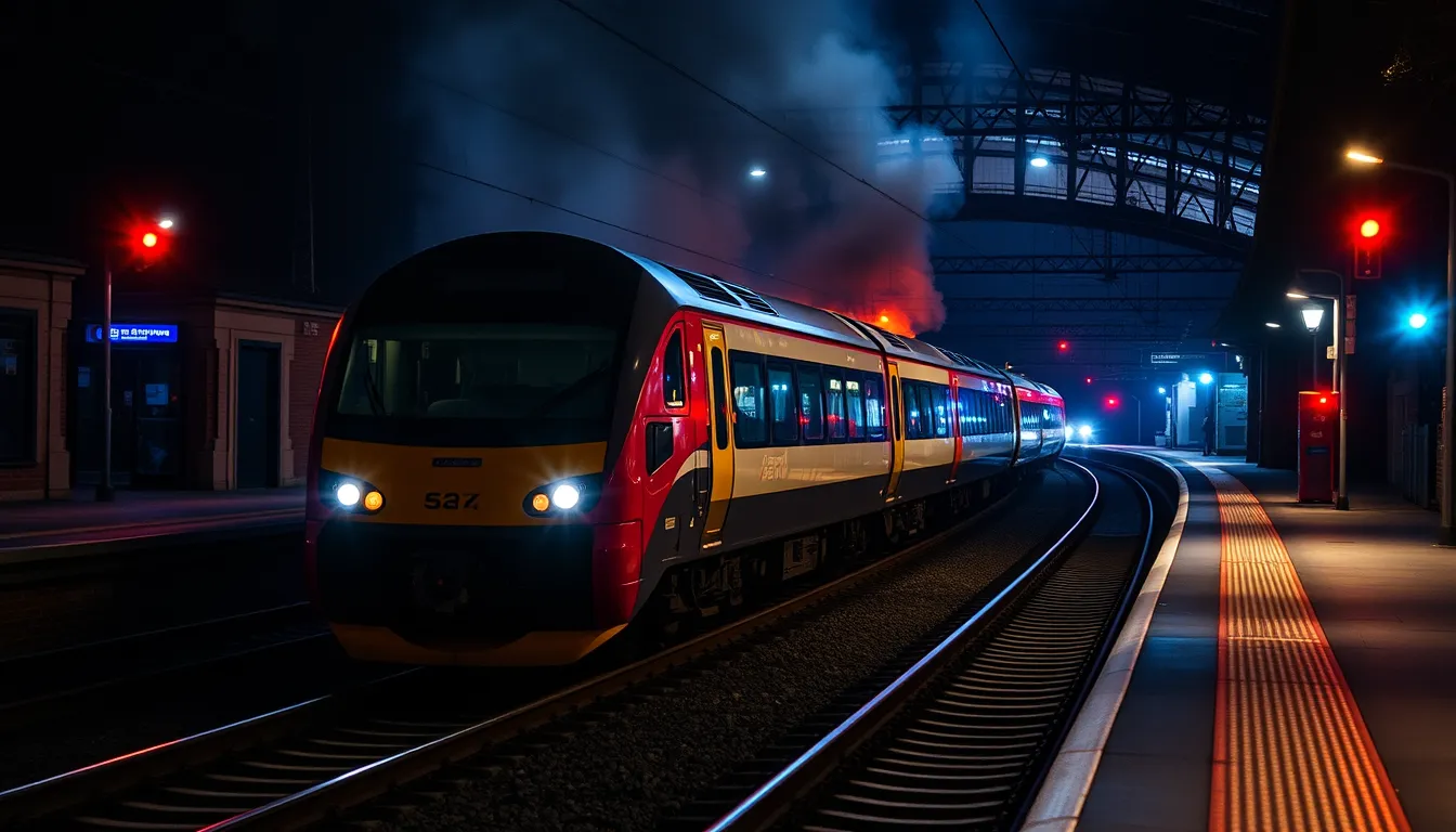 GATWICK RAIL SERVICES RESUME AFTER TRACK-SIDE FIRE EMERGENCY