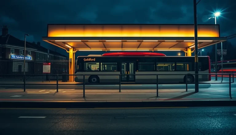 GUILDFORD BUS STATION PARTLY CLOSES AS REGENERATION MAKEOVER STARTS