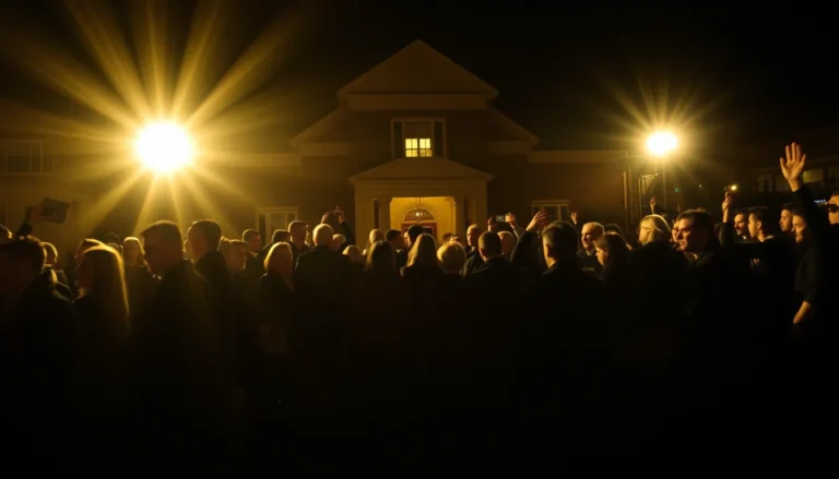 SWEDISH GHOSTS FANS FLOCK TO WEST HORSLEY PLACE FOR FILM PREMIERE